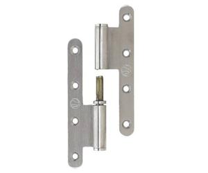 Paumelle à bouchons 140 x 110 mm bout rond gauche JARDINIER MASSARD J532425