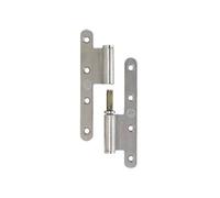 Paumelle à bouchons 140x110mm bout rond droite - - J532420
