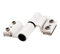 Paumelle à clamer 5506I FAPIM pour porte lourde - Blanc 9010-5526_32