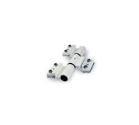 Paumelle à clamer 5512 FAPIM pour porte lourde - Blanc technal - 5532-32