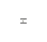Paumelle à hélice - menuiserie bois - inox - 100x86 - gauche ARGENTA