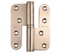 Paumelle à lame ouverte - menuiserie bois - inox - 100x86 - droite ARGENTA