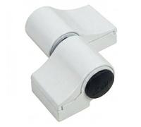 Paumelle à vissage direct - porte aluminium - 60 mm - blanc - Loira+ FAPIM
