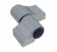 Paumelle à vissage direct - porte aluminium - 60 mm - gris - Loira+ FAPIM