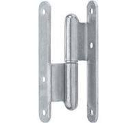 Paumelle acier pour meuble HETTICH, L.110 x l.44 mm G