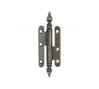 Paumelle acier pour meuble, L.80 x l.45 mm