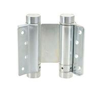 Paumelle acier pour portes va-et-vient, L.75 x l.30 mm