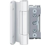 Paumelle BAKA Protect 4010 3D FD, 1 jeu = 3pcs. acier blanc