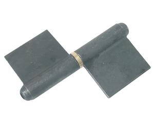 Paumelle de grille nœud rond lame au centre 120 mm FAURE ET FILS GPS12BLCT