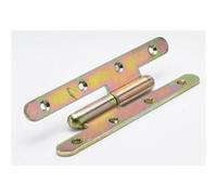 Paumelle gauche Acier Pour Fenêtre Hettich, L.95x45mm G