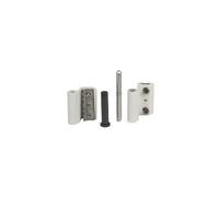 Paumelle Grip+ FAPIM avec axe en acier inox Ø7 mm - Alu 9006 - 9800A-G5