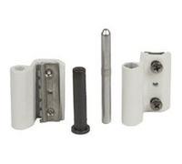 Paumelle Grip+ FAPIM avec axe en acier inox Ø7 mm - Blanc 9010 - 9800A-32 Inox G