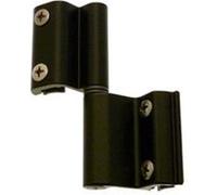 Paumelle Grip+ FAPIM avec axe en acier inox Ø7 mm - Noir 9005 - 9800A-37 Noir G