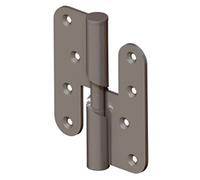 MONIN Charnière hélicoïdale gauche 100 x 86 mm gris