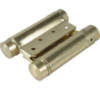 Paumelle IBFM pour porte va-et-vient, double action, taille 36, acier laitonné