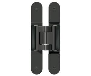 Paumelle invisible - porte lourde - 155 mm - noir mat - Tectus 3DN SIMONSWERK