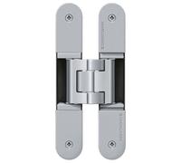 Paumelle invisible - porte lourde - 200 mm - laqué argent - Tectus 3DN SIMONSWERK