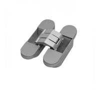 Paumelle invisible - portes lourdes - en aluminium - lot de 3 - Tyo -blanc ARGENTA