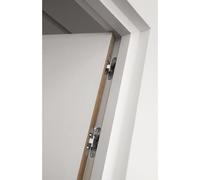 Paumelle invisible - portes lourdes - MEDIUM - 111 mm - blanc - par 3 ARGENTA
