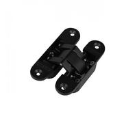 Paumelle invisible - portes lourdes - SMALL - 95 mm - chromé mat - par 6 ARGENTA