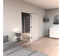 Paumelle invisible pour porte - cadre en saillie - EXO XC-10 ARGENTA