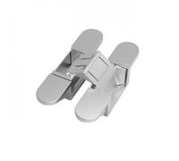 Paumelle invisible pour porte - cadre en saillie - EXO XC-10 ARGENTA