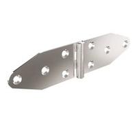 Paumelle marine PINET 5213957 inox 316 38 x 178 mm rivetée Argenté