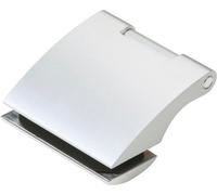 Paumelle partie battante DORMA Arcos Office 25.230, verre 8-10 mm, alu argent anodisé | Ferrure de porte en verre - Accessoires dormakaba