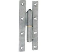 Paumelle Picarde TORBEL - 190x80 mm - Droite - PBL198D0 Noir G