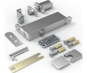 Paumelle Pivotica Pro FM, poids de porte maxi 150kg, épaisseur de porte à partir de 50 mm, chromé