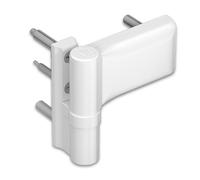 Paumelle - pour porte de 80 à 120 kg - KT-EV - H18 à 23 mm HAHN