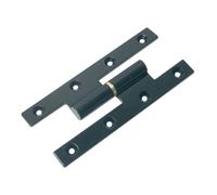 Paumelle renforcée à noud arasé 140x70mm gauche bout carré - - FO1407PCGJ