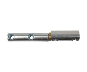 Paumelle renforcée zingué blanc - 85 x 12,5 mm - Nobla - Clemenson | Paumelle renforcée zingué blanc - 85 x 12,5 mm - Nobla - Clemenson