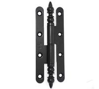 Paumelle rustique fer noir BROS 140x55 mm - Gauche - 3ARG145B