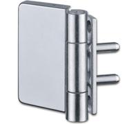 Paumelle SIMONS Multi 2D/VN 5046, ø de rouleau 20 mm, hauteur de paumelle 100 mm, galvanisée