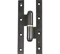 Paumelle standard droite noire - 190 mm x 80 mm - Clemenson | Paumelle standard droite noire - 190 mm x 80 mm - Clemenson