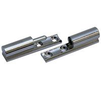 Paumelle universelle 70 mm noud 10 mm laiton chromé PUB070S03