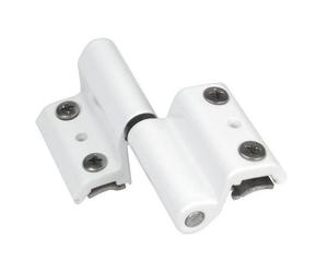 Paumelle universelle - aluminium - noir - 9800 D - GRIP FAPIM