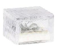 Lunartec Pavé lumineux à LED solaire - 7 X 7 X 5 cm