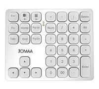 Pavé numérique,ELVANZA,clavier numérique Bluetooth,clavier de calculatrice portable,modèle Bluetooth silencieux,ouverture d'Excel et de la calculatrice en un clic,touches silencieuses,noir Noir