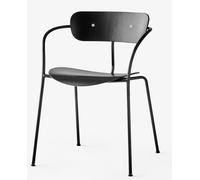 Pavilion AV2 Armchair Accoudoirs Chaise AndTradition chêne noir / accoudoir - 5709262011001