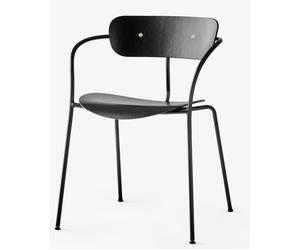 Pavilion AV2 Armchair Accoudoirs Chaise AndTradition chêne noir / accoudoir - 5709262011001