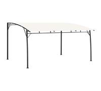 Pavillon Acier enduit de poudre et tissu Gazebo extérieur Abri jardin vidaXL vid