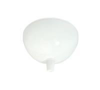 Pavillon cache-fils métal rond blanc diam.100mm, serre câble inclus, garantie 5 ans - Tibelec