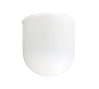 Pavillon cache-fils plastique rond cylindrique, diamètre 70mm, hauteur 63mm, blanc, garantie 5 ans - Tibelec