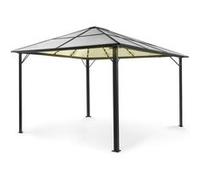 Blumfeldt Pantheon Solid Sky Ambient Solar Pergola avec toit 3x4m