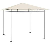 Pavillon de jardin, pergola étanche, terrasse, pavillon pliable, pergola étanche pour barbecue, idéal pour les festivals, protection solaire, tente de fête, dimensions 3x3x2,7 m, couleur taupe, gramma