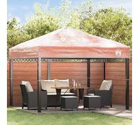 Pavillon de remplacement, transparent, en PVC, dimensions 300 x 300 x 26 cm, imperméable, résistant aux intempéries, avec fenêtres, idéal pour le jardin, la terrasse, les fêtes, la pergola, la tente p