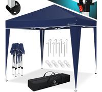 Pavillon KESSER® 3 x 3 m | imperméable | sac de transport à roulettes inclus | système d'encliquetage pop-up | protection UV 50+ | pavillon pliable | tente de jardin | tente de réception | renforts mé