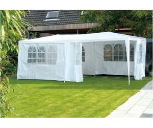 Pavillon LIFETIME 2,5x6x3m, blanc